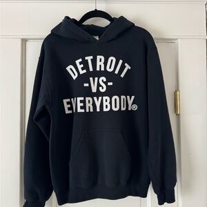 Detroit Vs Everybody Black Hoodie